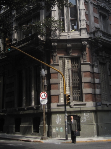 Beautiful old architecture, shaded by tree-lined streets abounds all over Buenos Aires